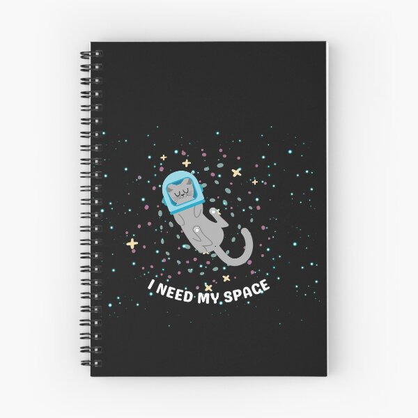 Item preview, I Need My Space- An Astronaut Cat Chilling In Space designed and sold by EsraaBaniOdeh.