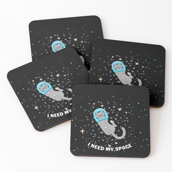 Item preview, I Need My Space- An Astronaut Cat Chilling In Space designed and sold by EsraaBaniOdeh.
