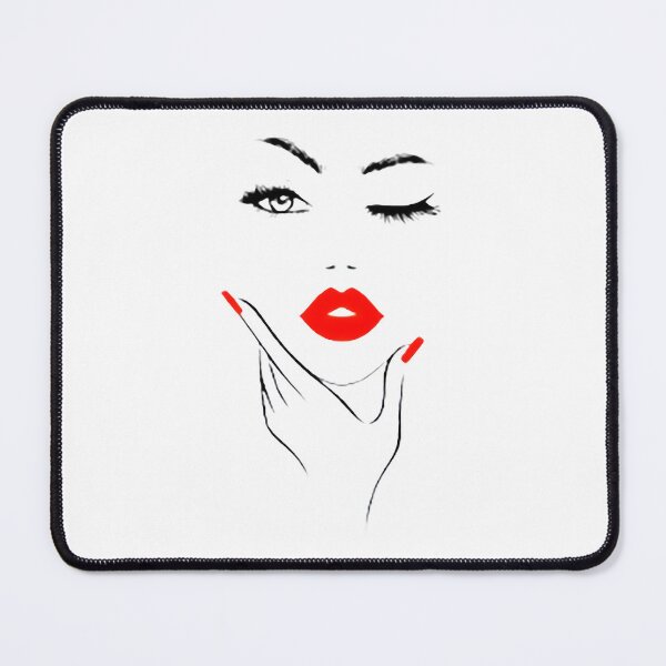 Item preview, Eyelashes Glamor Girl Simply Eyes Lips Fashion Apparel Essential Inspiration Joy Mood Funny designed and sold by DesignByHeartUK.