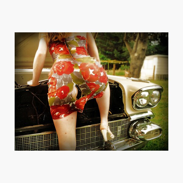 58 Pontiac Photographic Print
