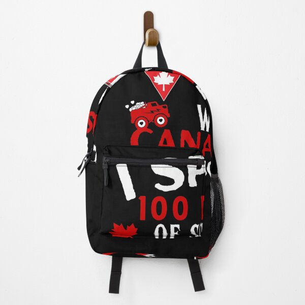 Item preview, 100 days of school with Canadian trucker 100 days of school designed and sold by ami28.