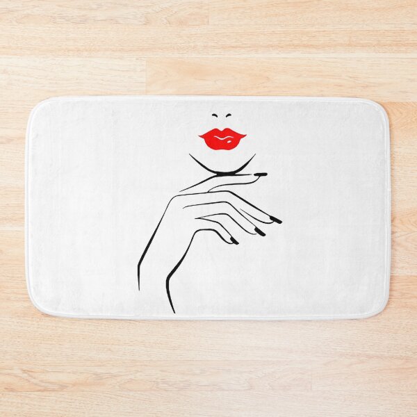 Item preview, Eyelashes Glamor Girl Simply Eyes Lips Fashion Apparel Essential Inspiration Joy Mood Funny designed and sold by DesignByHeartUK.