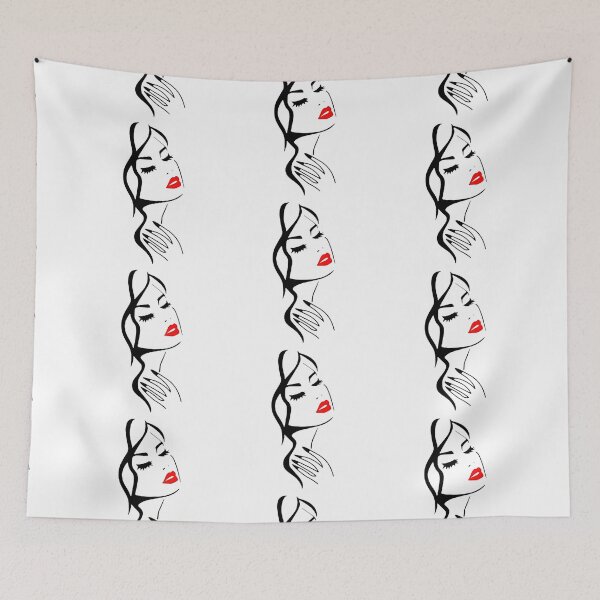 Item preview, Eyelashes Glamor Girl Simply Eyes Lips Fashion Apparel Essential Inspiration Joy Mood Funny designed and sold by DesignByHeartUK.