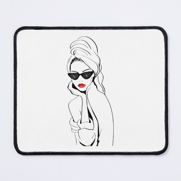 Item preview, Eyelashes Glamor Girl Simply Eyes Lips Fashion Apparel Essential Inspiration Joy Mood Funny designed and sold by DesignByHeartUK.