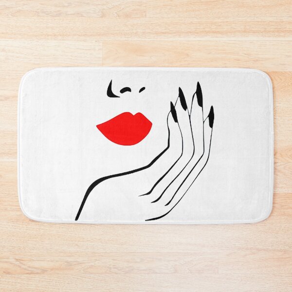 Item preview, Eyelashes Glamor Girl Simply Eyes Lips Fashion Apparel Essential Inspiration Joy Mood Funny designed and sold by DesignByHeartUK.