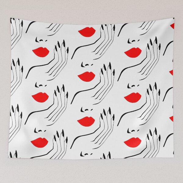 Item preview, Eyelashes Glamor Girl Simply Eyes Lips Fashion Apparel Essential Inspiration Joy Mood Funny designed and sold by DesignByHeartUK.