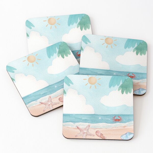 Item preview, Beach Scene designed and sold by HappyLifeCreate.