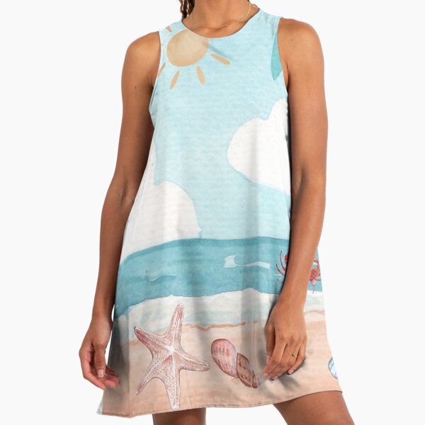 Beach Scene Dresses for Sale | Redbubble Beach Scene Dresses for Sale | Redbubble