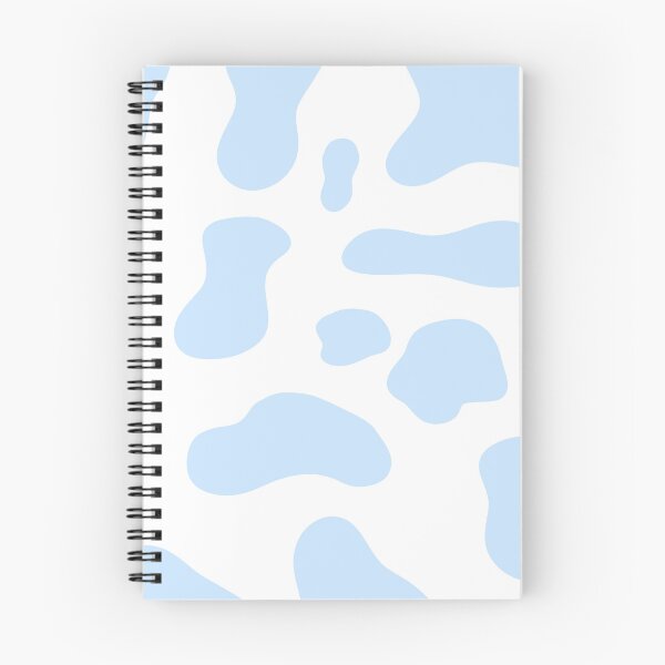 Item preview, Blue Cow Print Spiral Notebook designed and sold by elle-dee-art.