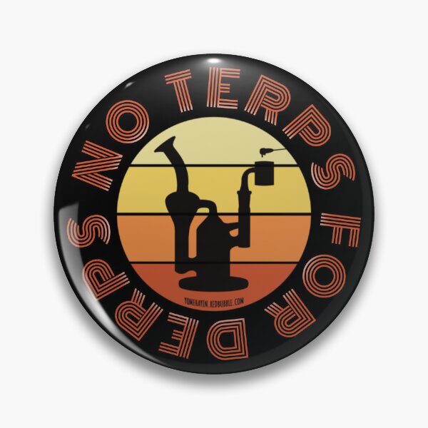 Item preview, Retro Vintage Sunset Orange Dab Rig-No Terps for derps designed and sold by YomeHayin.