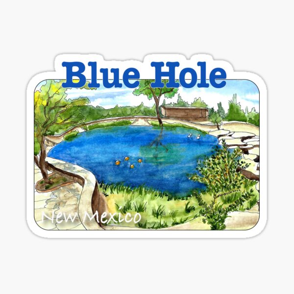 Item preview, Blue Hole, New Mexico designed and sold by MMc Buck.