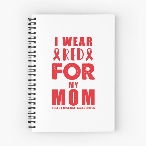 Item preview, I Wear Red For My Mom Heart Disease Awareness Women Men  designed and sold by PURPLE DIAMOND.