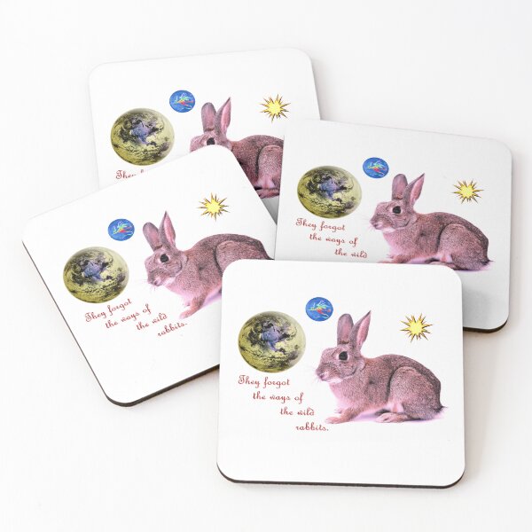Item preview, They forgot the ways of the wild rabbits. designed and sold by OrangeSwirly.