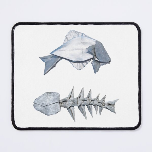 Item preview, Origami fish and fishbone designed and sold by portinart.