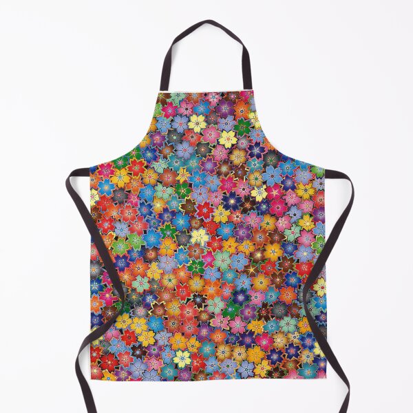 Item preview, Colored flowers designed and sold by AmDotArt.