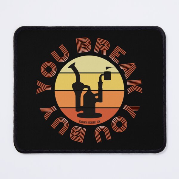 Item preview, Retro Vintage Sunset Orange Dab Rig-You break you buy designed and sold by YomeHayin.