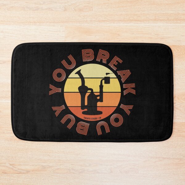 Item preview, Retro Vintage Sunset Orange Dab Rig-You break you buy  designed and sold by YomeHayin.