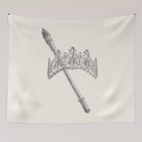 Item preview, The Crown and Scepter designed and sold by ARIsEasternStar.