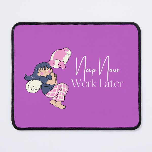 Item preview, Nap Now Work Later designed and sold by travelnerd.