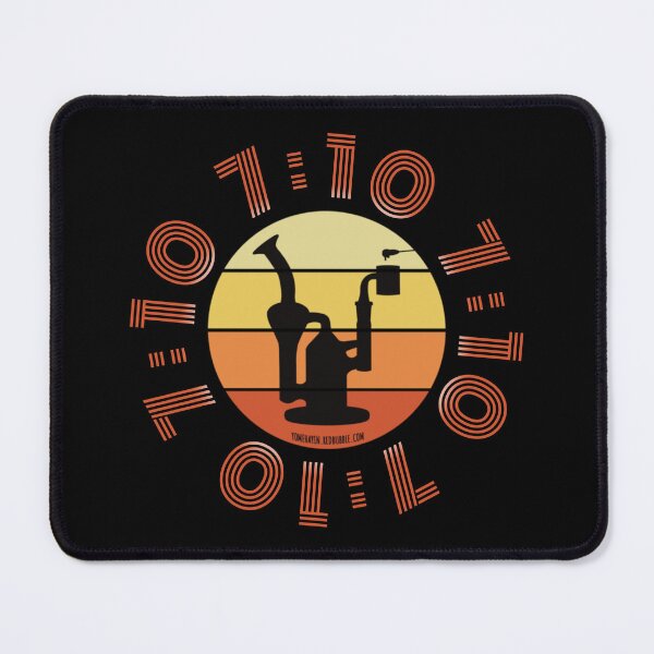 Item preview, Retro Vintage Sunset Orange Dab Rig-710 designed and sold by YomeHayin.
