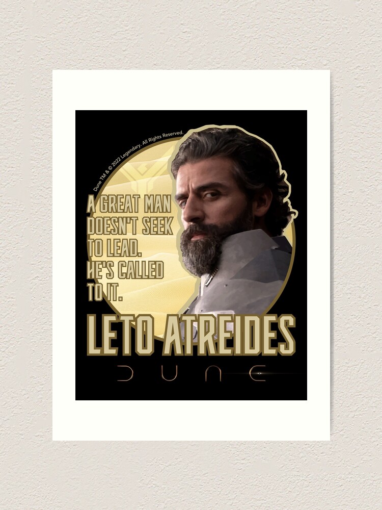 Leto Atreides I Leadership Art Dune Fan Art Art Print For Sale By