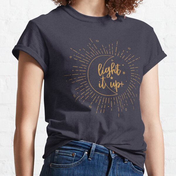Light It Up, Light It Up Sticker, Crescent City, Crescent City Book, Crescent City Sticker, Danika Fendyr, Bryce Quinlan, HOEAB, HOEAB book Classic T-Shirt