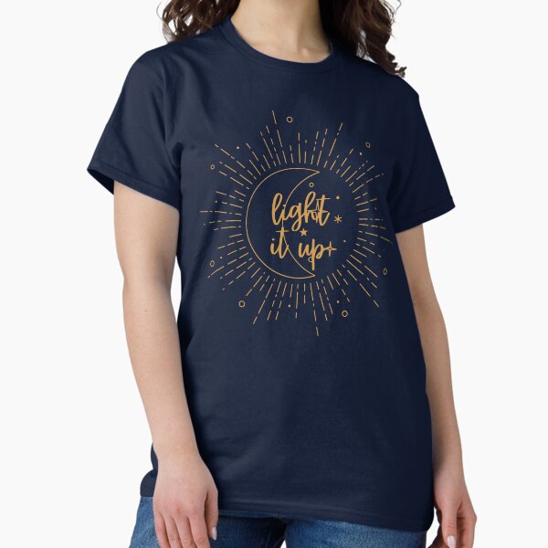Light It Up, Light It Up Sticker, Crescent City, Crescent City Book, Crescent City Sticker, Danika Fendyr, Bryce Quinlan, HOEAB, HOEAB book Classic T-Shirt