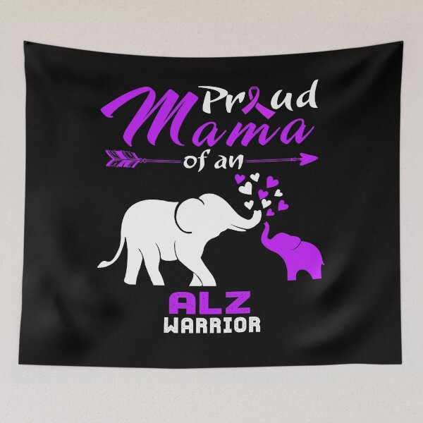 Item preview, Proud Mama Of An ALZ Warrior designed and sold by heppenp.