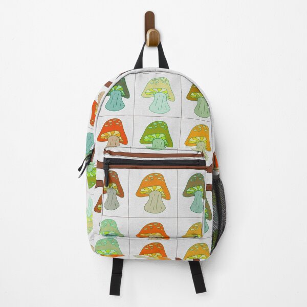 Item preview, Multi Colored Mushroom Checkerboard Illustration designed and sold by BlochHauss.