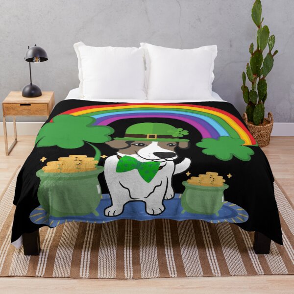 Item preview, St Patricks Day Jack Russell Saint Patricks Day Dog Lover Gift designed and sold by BronikowskiART.