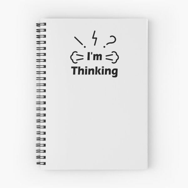 Item preview, Im Thinking  #White designed and sold by SalaheddineB.