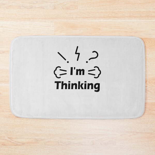 Item preview, Im Thinking  #White designed and sold by SalaheddineB.