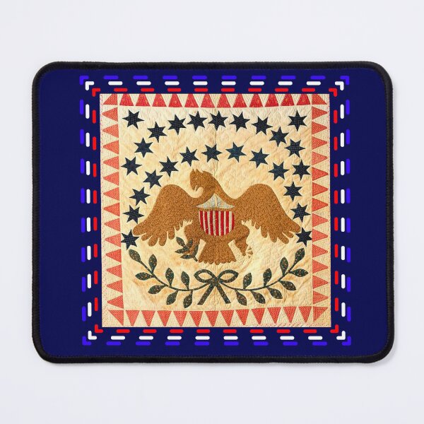 Item preview, Eagle Patch Quilt 1837 designed and sold by artistoutfitter.