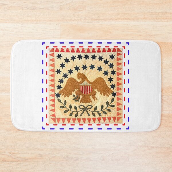 Item preview, Eagle Patch Quilt 1837 designed and sold by artistoutfitter.