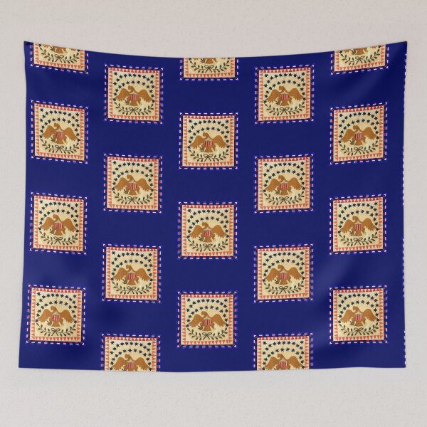 Item preview, Eagle Patch Quilt 1837 designed and sold by artistoutfitter.