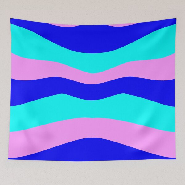 Item preview, 65 MCMLXV Color Block Wave Pattern designed and sold by 65 MCMLXV.
