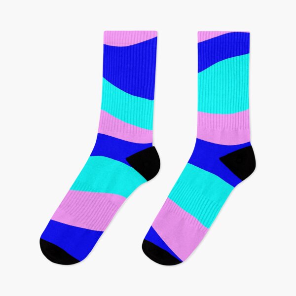 Item preview, 65 MCMLXV Color Block Wave Pattern designed and sold by 65 MCMLXV.