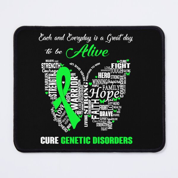 Item preview, Butterfly Ribbon Cure Genetic Disorders Awareness designed and sold by Tadmab.