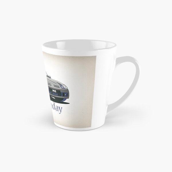 Aperçu de l'œuvre Carte d'anniversaire de voiture XPower Grey MG TF créée et vendue par Webazoot Industries - Car Art.