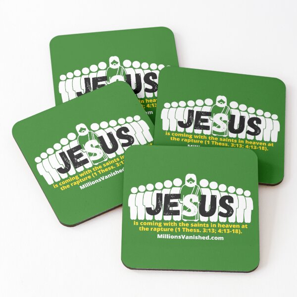 Item preview, Jesus is Coming With Saints 1 - Christian  designed and sold by 1thes416.
