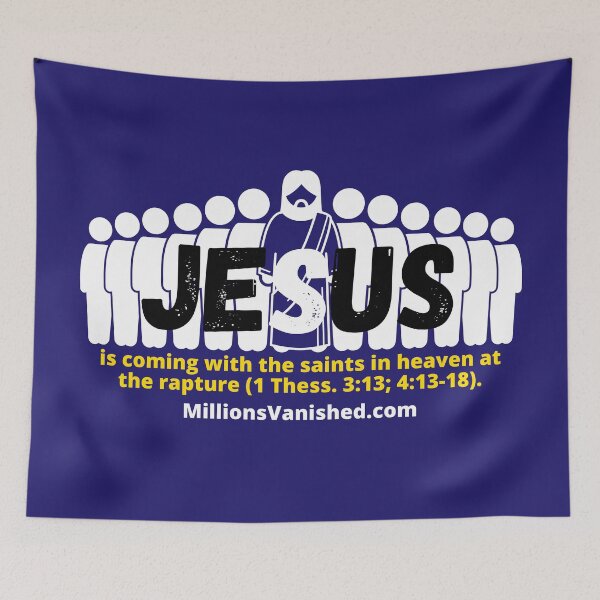 Item preview, Jesus is Coming With Saints 1 - Christian  designed and sold by 1thes416.