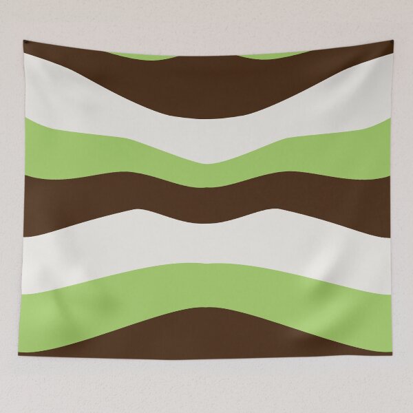Item preview, 65 MCMLXV Nature Color Block Wave Pattern designed and sold by 65 MCMLXV.