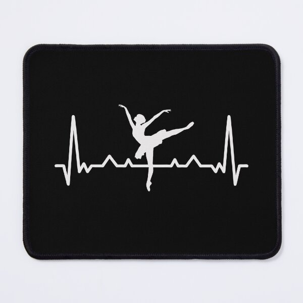 Item preview, Ballerina heartbeat - ballet lover heart beat designed and sold by pixxart.