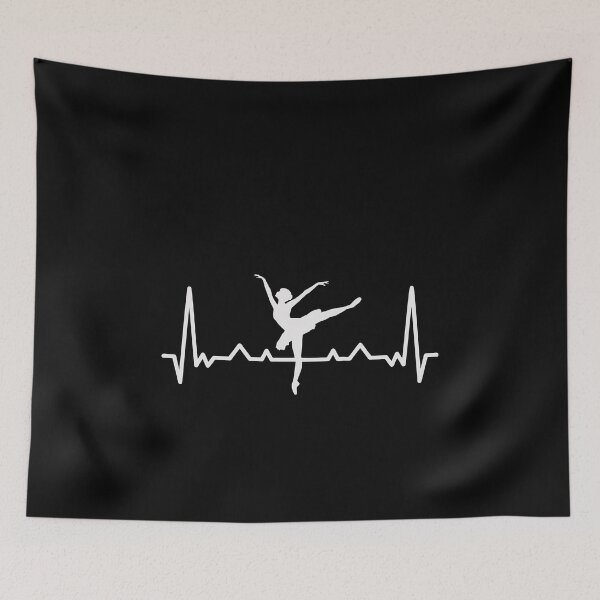 Item preview, Ballerina heartbeat - ballet lover heart beat designed and sold by pixxart.