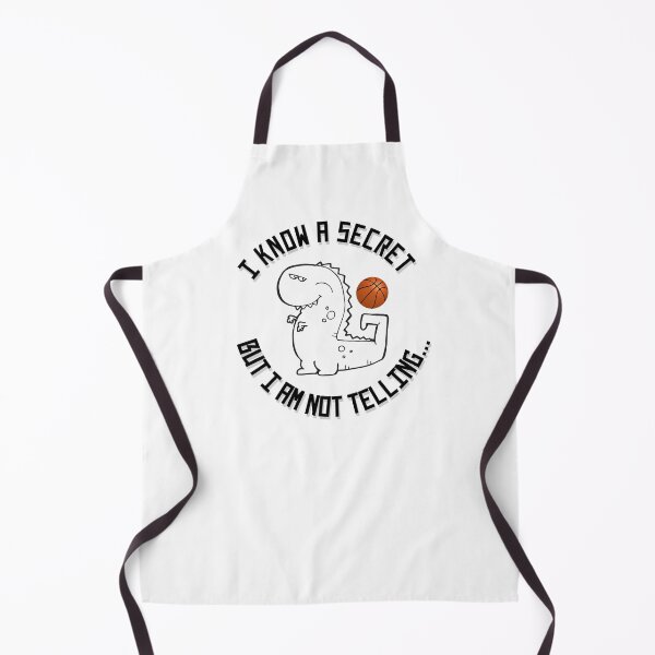 Item preview, dinosaur playing basketball i know a secret but i am not telling designed and sold by GaliaTati.