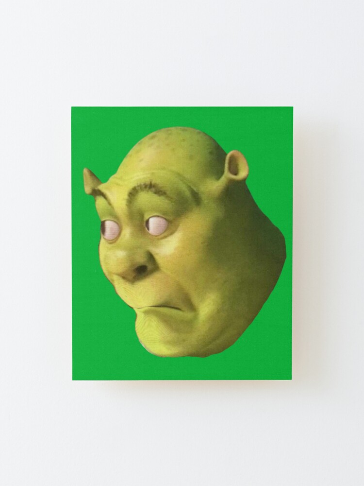 Shrek meme Art Board Print for Sale by Pulte