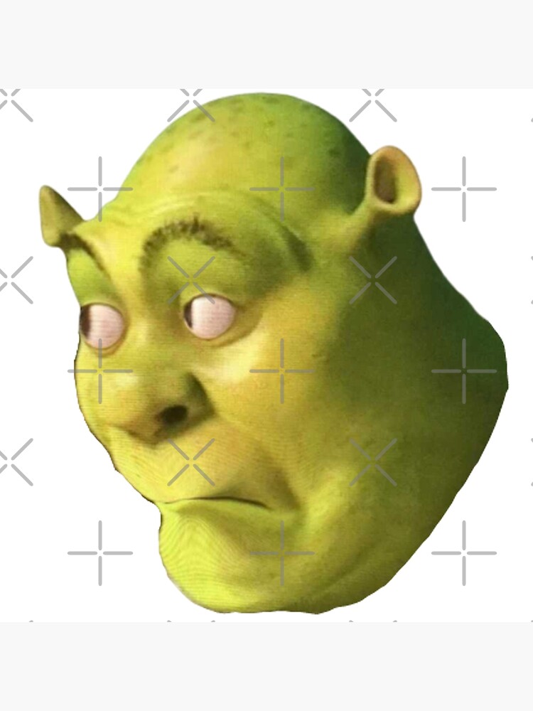 Discover Shrek Funny Meme Premium Matte Vertical Poster