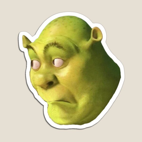 Shrek meme face - Shrek - Magnet