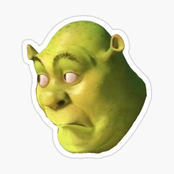 Kiss-Cut Stickers Shrek meme