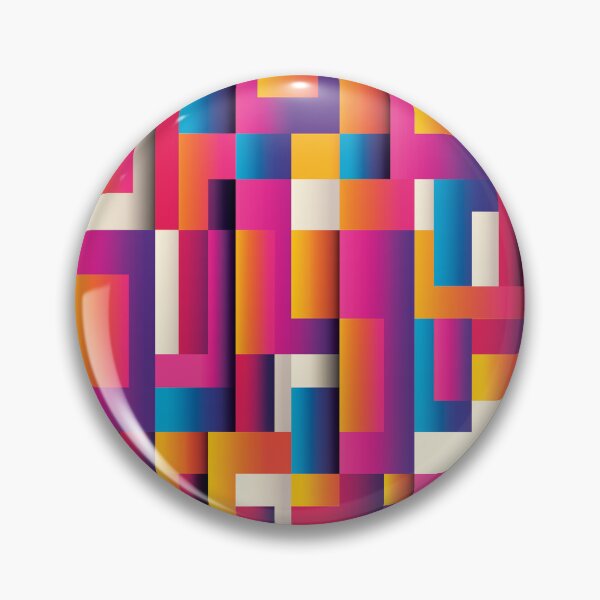 Artikelvorschau, Überlappende Quadrate in modernen Farben, alle Farben in einem entworfen und verkauft von Mr-true-design.